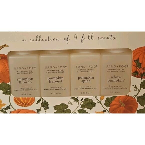 Sand And Fog Fall Fragrance Oils 4pk 0.33oz each Fragrance Oils Set - Picture 2 of 6